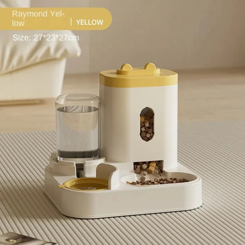 Pet Auto Feeder Water Fountain